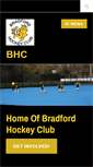 Mobile Screenshot of bradfordhockeyclub.org.uk